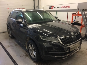 Чип тюнинг Skoda Kodiaq 2.0 TDI 150hp DSG DQ-500 